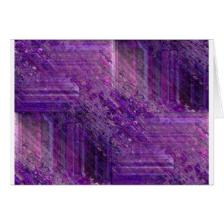 Purpurfärgad nimbus hälsningskort