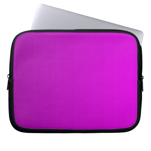Purpurfärgad och rosa laptop sleeve (Framsidan)
