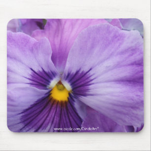 purpurfärgad Pansy för lavendel b7 Musmatta