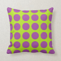 Purpurfärgad polka dotslimefruktgrönt