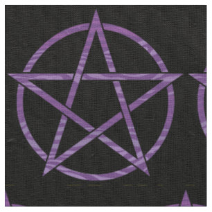 Purpurfärgad sebraPentagram Tyg