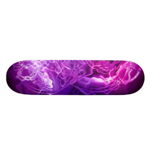 Purpurfärgad skateboard