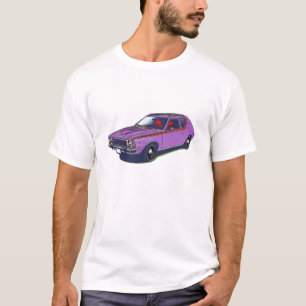 Purpurfärgad smådjävul som orsakar felt-skjorta t-shirt