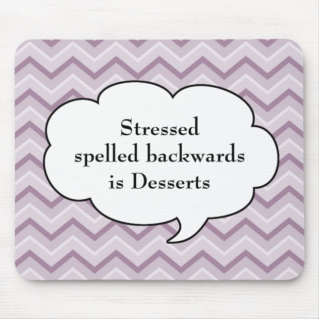 Purpurfärgad sparre stressade/efterrätter Mousepad Musmatta (Framsidan)