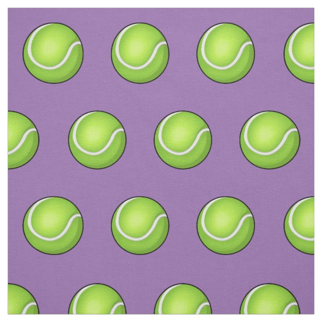 Purpurfärgad tennisboll tyg (Provkarta)
