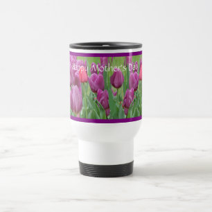 Purpurfärgad travel mug för mors dag för resemugg