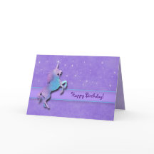 Purpurfärgad Unicorn