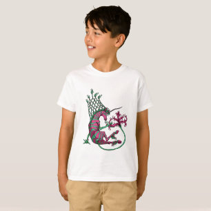 Purpurfärgad Unicorn T Shirt