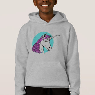 Purpurfärgad Unicorn Tee Shirt