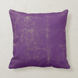 Purpurfärgad Violet texturerat Grungemönster Kudde