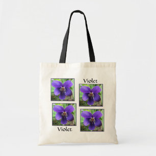 Purpurfärgad Violet Tygkasse
