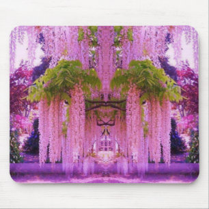Purpurfärgad Wisteria i Japan Mousepad Musmatta