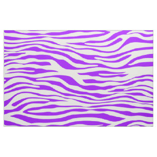 Purpurfärgad zebra ränder tyg