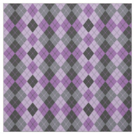 Purpurfärgade Argyle Tyg