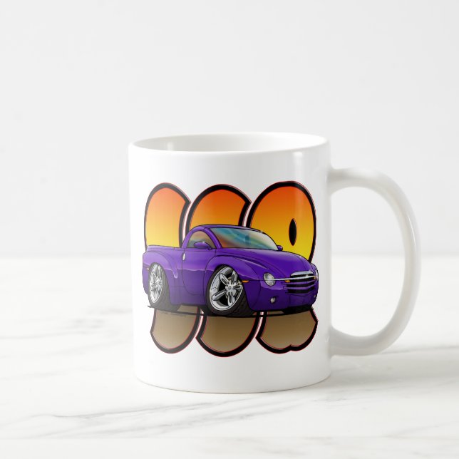 Purpurfärgade Chevy SSR Kaffemugg (Höger)