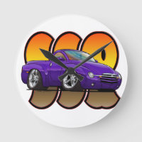 Purpurfärgade Chevy SSR