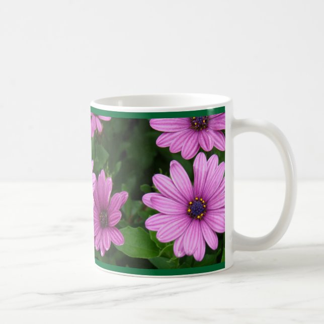 Purpurfärgade dalias kaffemugg (Höger)
