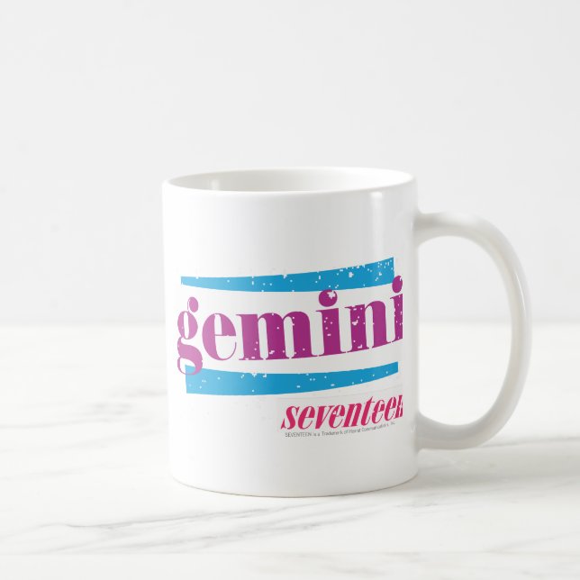 Purpurfärgade Gemini Kaffemugg (Höger)