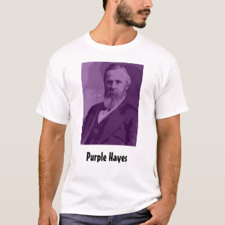 Purpurfärgade Hayes Tee Shirt