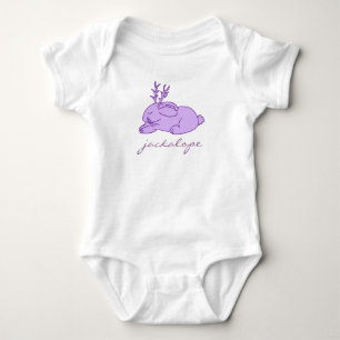 Purpurfärgade Jackalope T Shirt