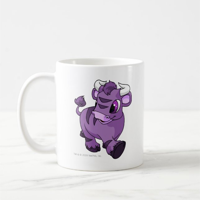 Purpurfärgade Kau Kaffemugg (Vänster)