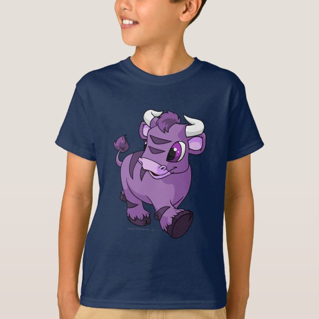 Purpurfärgade Kau T Shirt (Framsida)