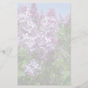 Purpurfärgade lilor Fade25 Brevpapper