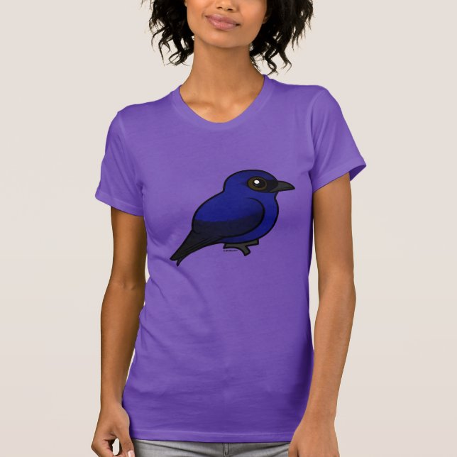 Purpurfärgade Martin T-shirt (Framsida)