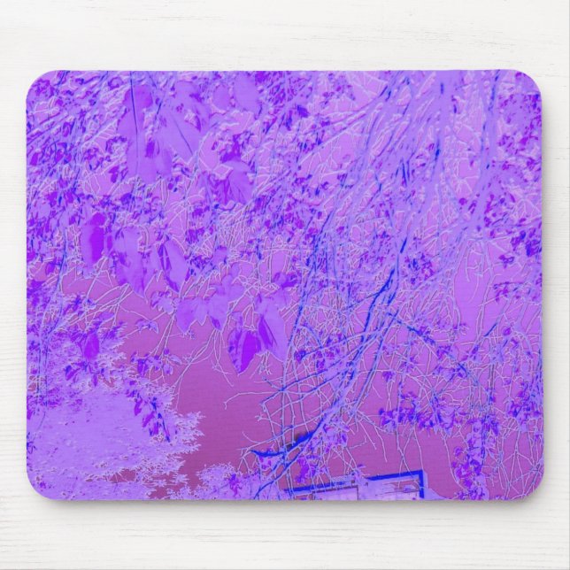 Purpurfärgade Mousepad Musmatta (Framsidan)