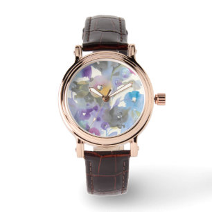 Purpurfärgade pastellfärgade Petals för Armbandsur