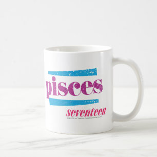 Purpurfärgade Pisces Kaffemugg