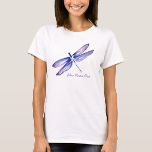 Purpurfärgade sländakvinna unika gåvor för Tsh Tee Shirt