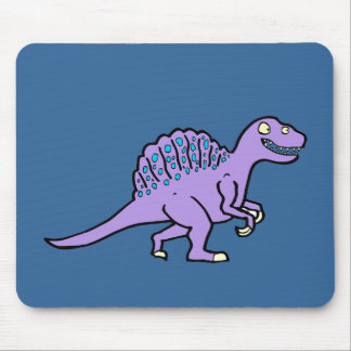 Purpurfärgade Spinosaurus Musmatta