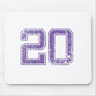 Purpurfärgade sportar Jerzee numrerar 20.png Musmatta
