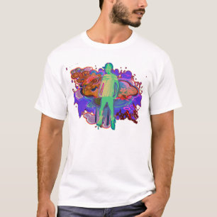 Purpurfärgade Swagga T Shirt