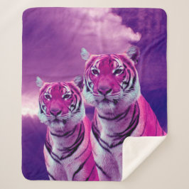 Purpurfärgade tigrar