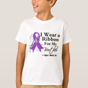 Purpurfärgat band för broder - bukspottkörtel- tröja