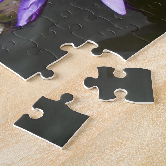 Purpurfärgat dammliljapussel pussel (Sidan)