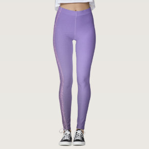 Purpurfärgat ljus leggings