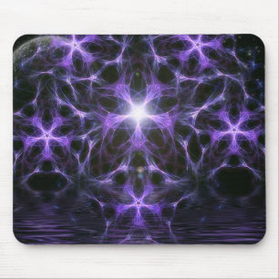 Purpurfärgat planet Mousepad Musmatta