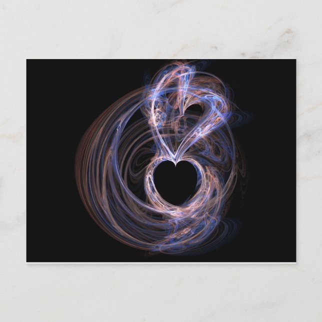 Purpurhjärtan Vykort (Framsida)