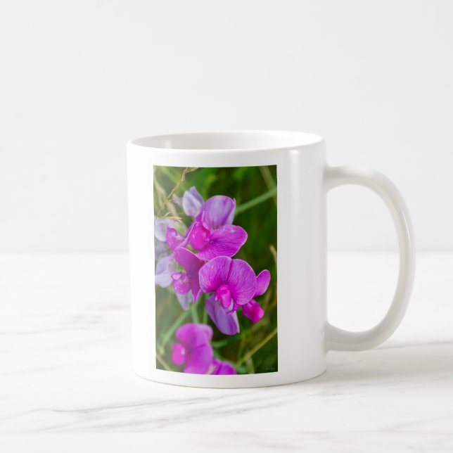 Purpurorkidéer Kaffemugg (Höger)