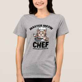 Purr-fect Chef Cat Shirt, Funny Cooking Cat T-Shir T Shirt