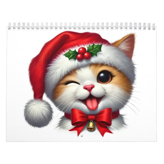 Purr-fect Christmas: 2026 Cat Calendar Kalender (Omslag)