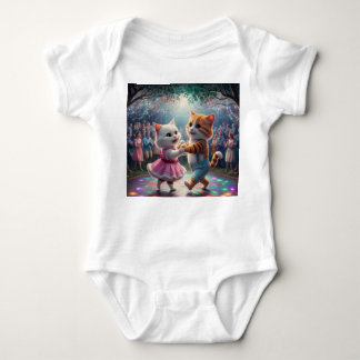 Purr-fect Dance Duo baby trasa T Shirt