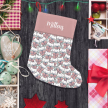 Purr-Fect jul Magic Monogram White Cats
