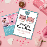 Purr-Fect Kärlek Cat's Meow Valentine Day