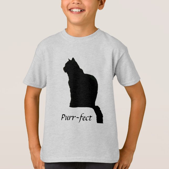 Purr-fect (Kids) T-shirt (Framsida)