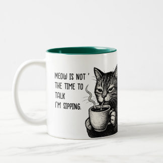 Purr-fect Mornings Mugg