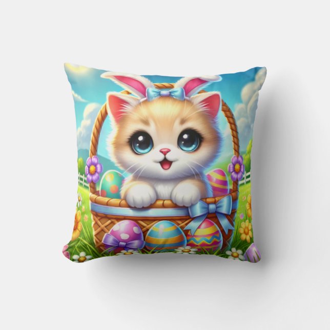 Purr-Fect Påsk Pillow Kudde (Framsida)